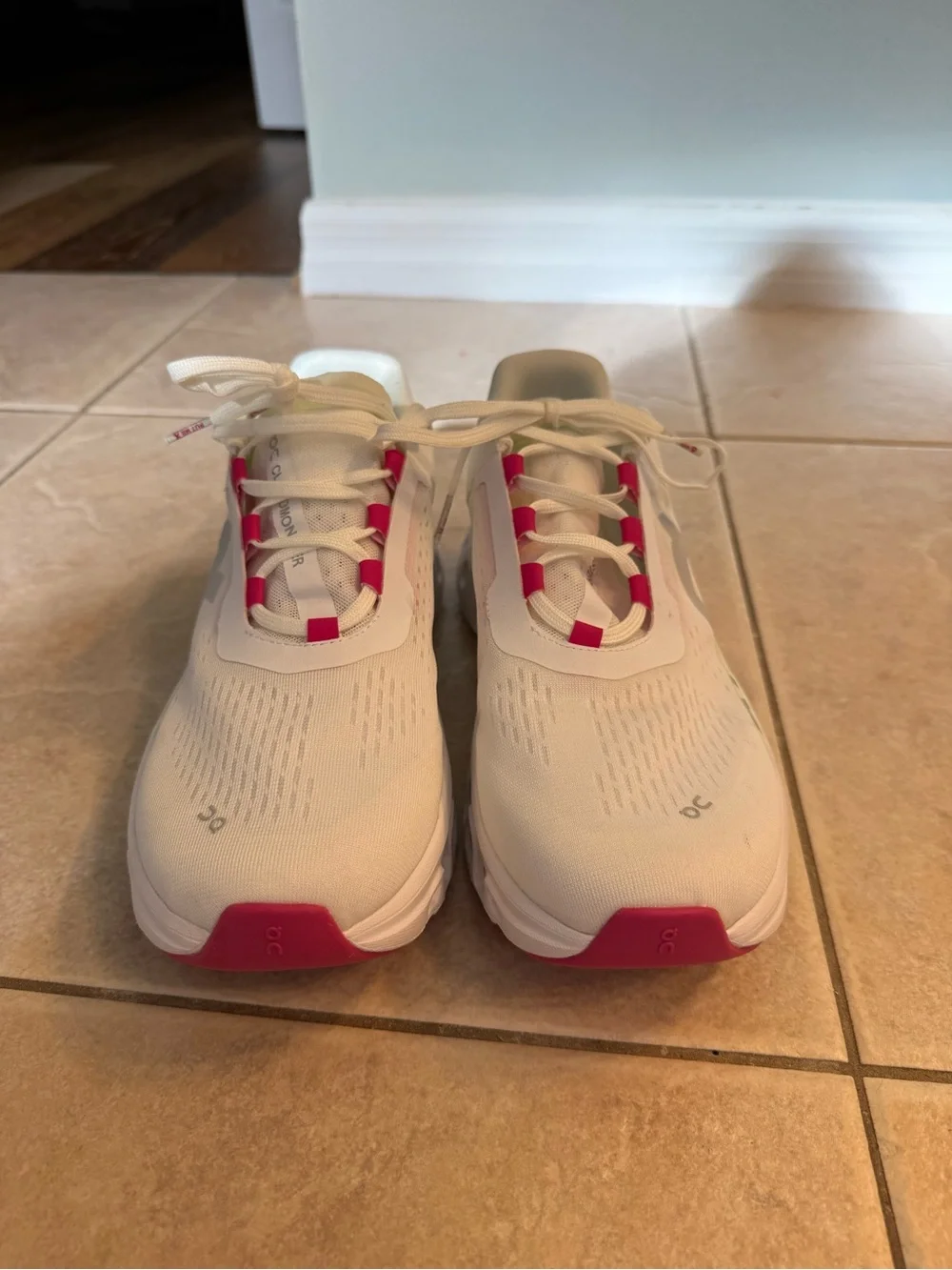 On Cloudmonster WHITE LIMA Women's Running Shoes 10.5 NEW - Picture 6 of 13
